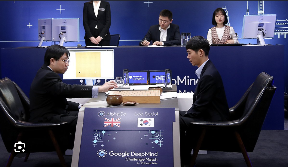 AlphaGo versus Lee Sedol at the 2016 Google DeepMind Challenge Match